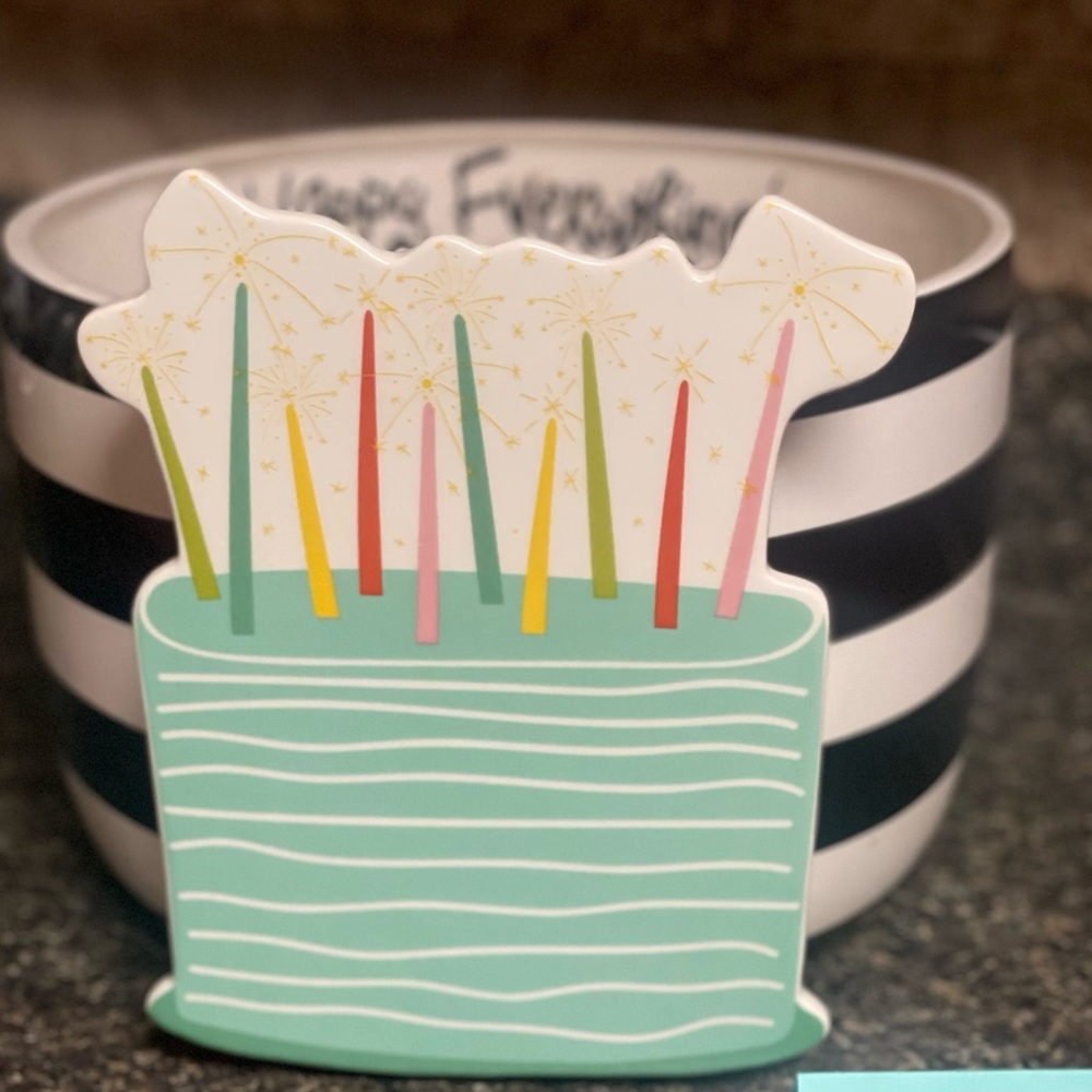 Large Happy Everything Birthday Cake attatchment
